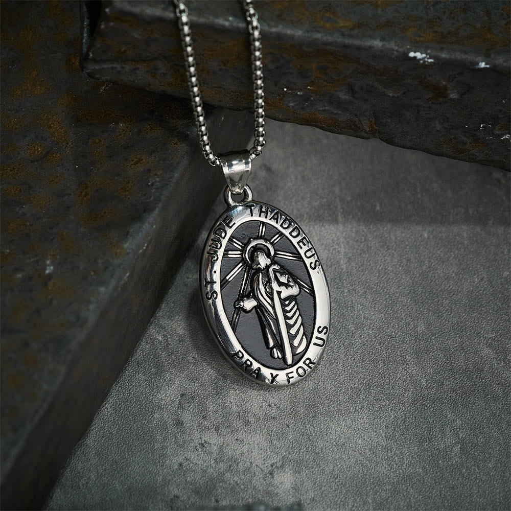 St. Jude Thaddeus Pendant Necklace