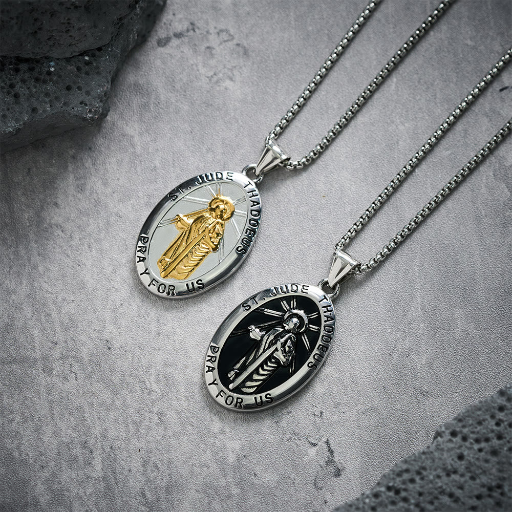 St. Jude Thaddeus Pendant Necklace