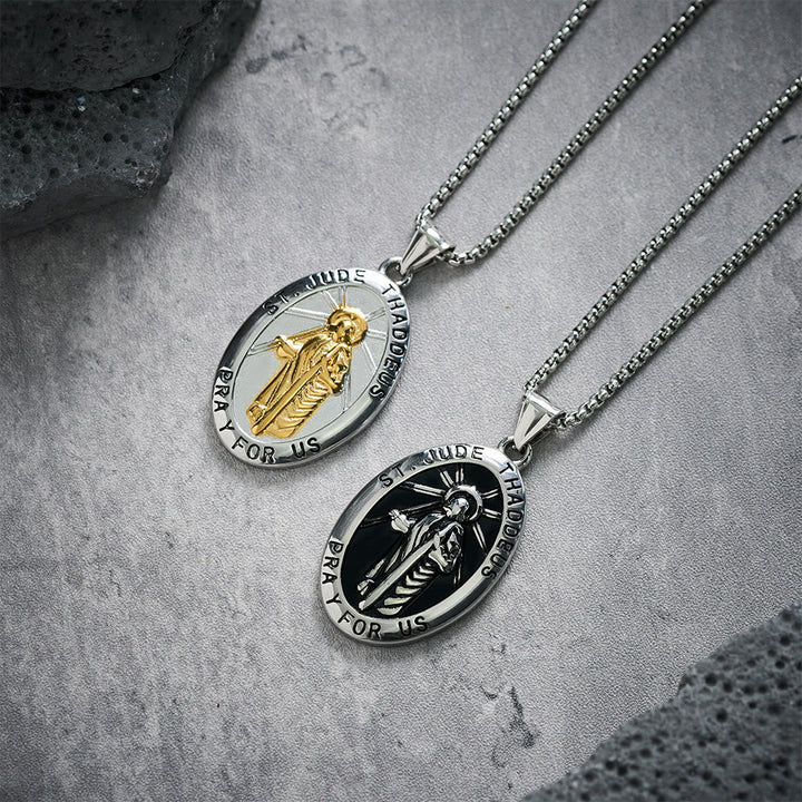 St. Jude Thaddeus Pendant Necklace