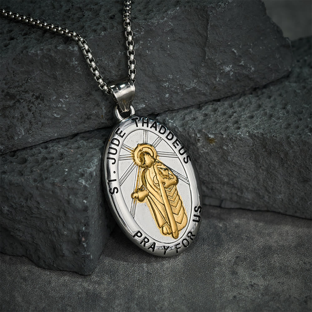 St. Jude Thaddeus Pendant Necklace