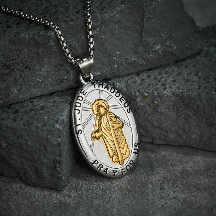 St. Jude Thaddeus Pendant Necklace