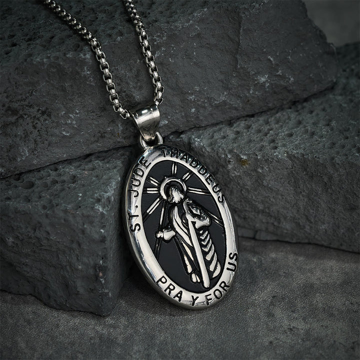 St. Jude Thaddeus Pendant Necklace