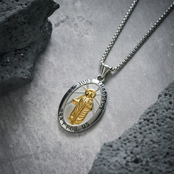 St. Jude Thaddeus Pendant Necklace