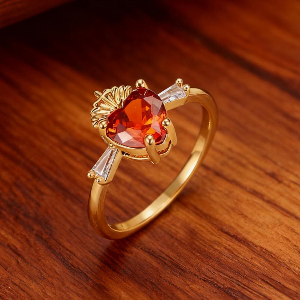 Sacred Heart Crystal Ring: A Symbol of Christ’s Unconditional Love