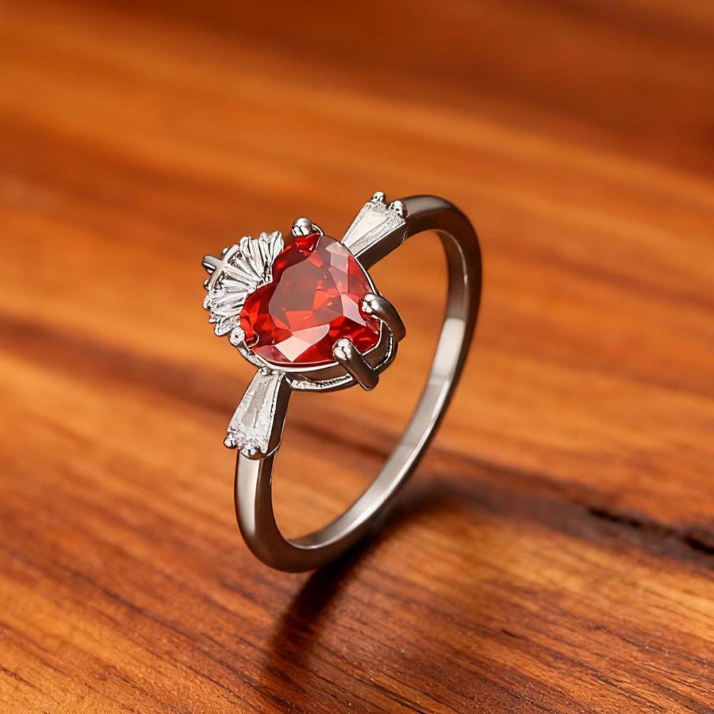Sacred Heart Crystal Ring: A Symbol of Christ’s Unconditional Love