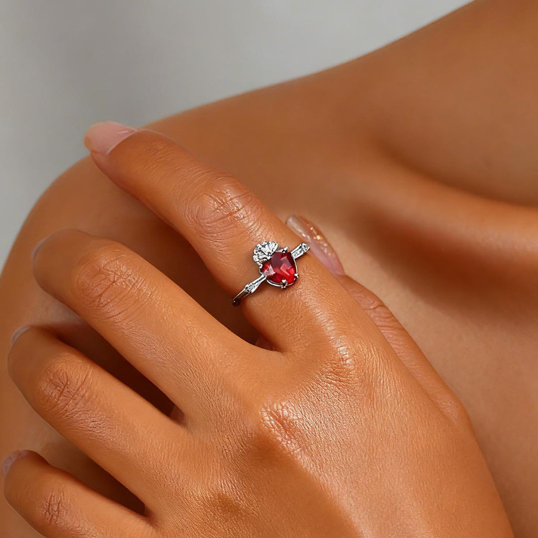 Sacred Heart Crystal Ring: A Symbol of Christ’s Unconditional Love