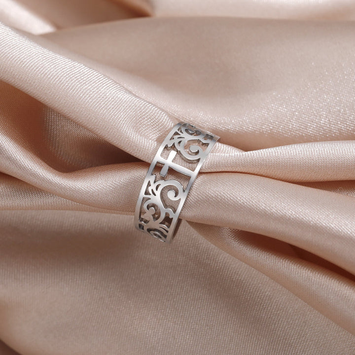 Filigree Cross Cutout Ring: A Symbol of Christ’s Enduring Grace