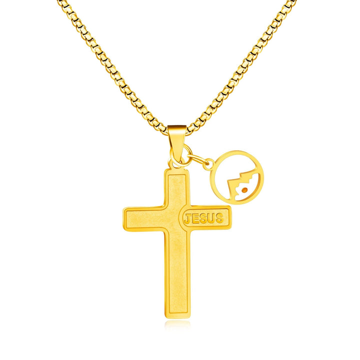 Jesus Engraved Mustard Seed Cross Necklace: A Symbol of Christ’s Love & Faith’s Power