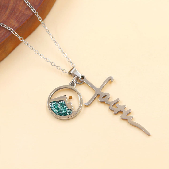 Faith Script Cross Mustard Seed Necklace: A Symbol of Mountain-Moving Belief