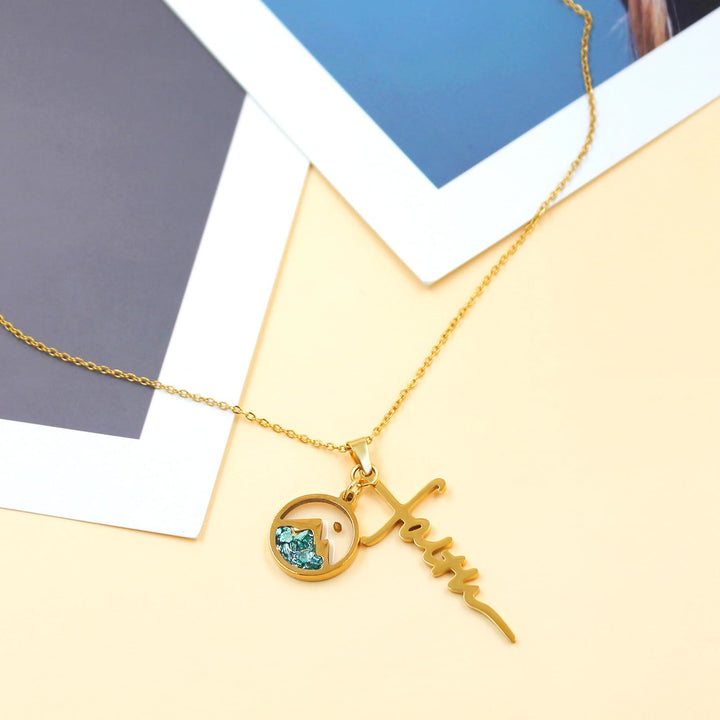 Faith Script Cross Mustard Seed Necklace: A Symbol of Mountain-Moving Belief