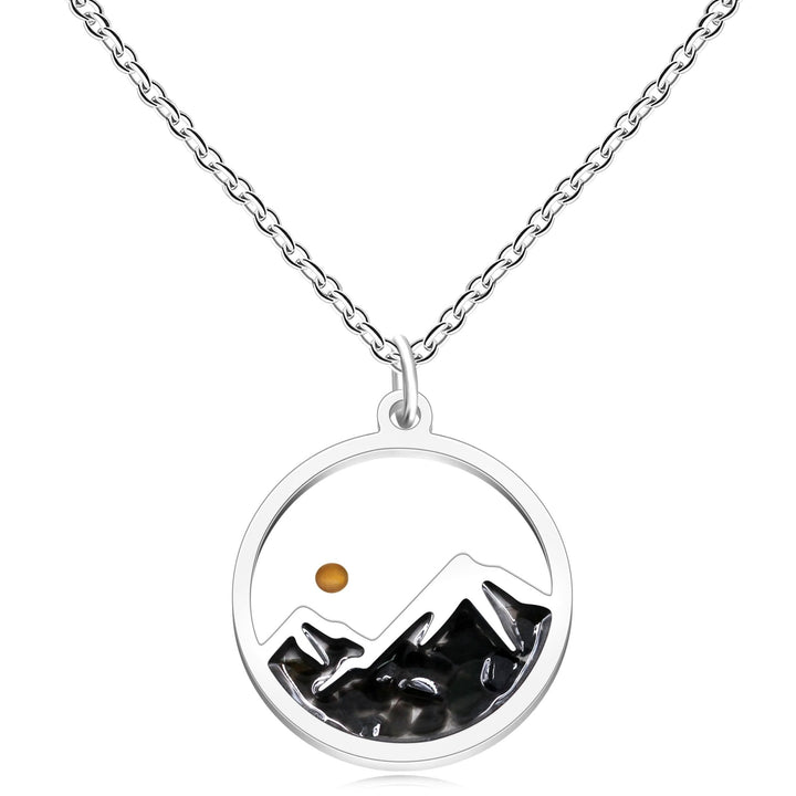 Multi-Gemstone Mustard Seed Mountain Necklace: A Symbol of Faith That Moves Mountains