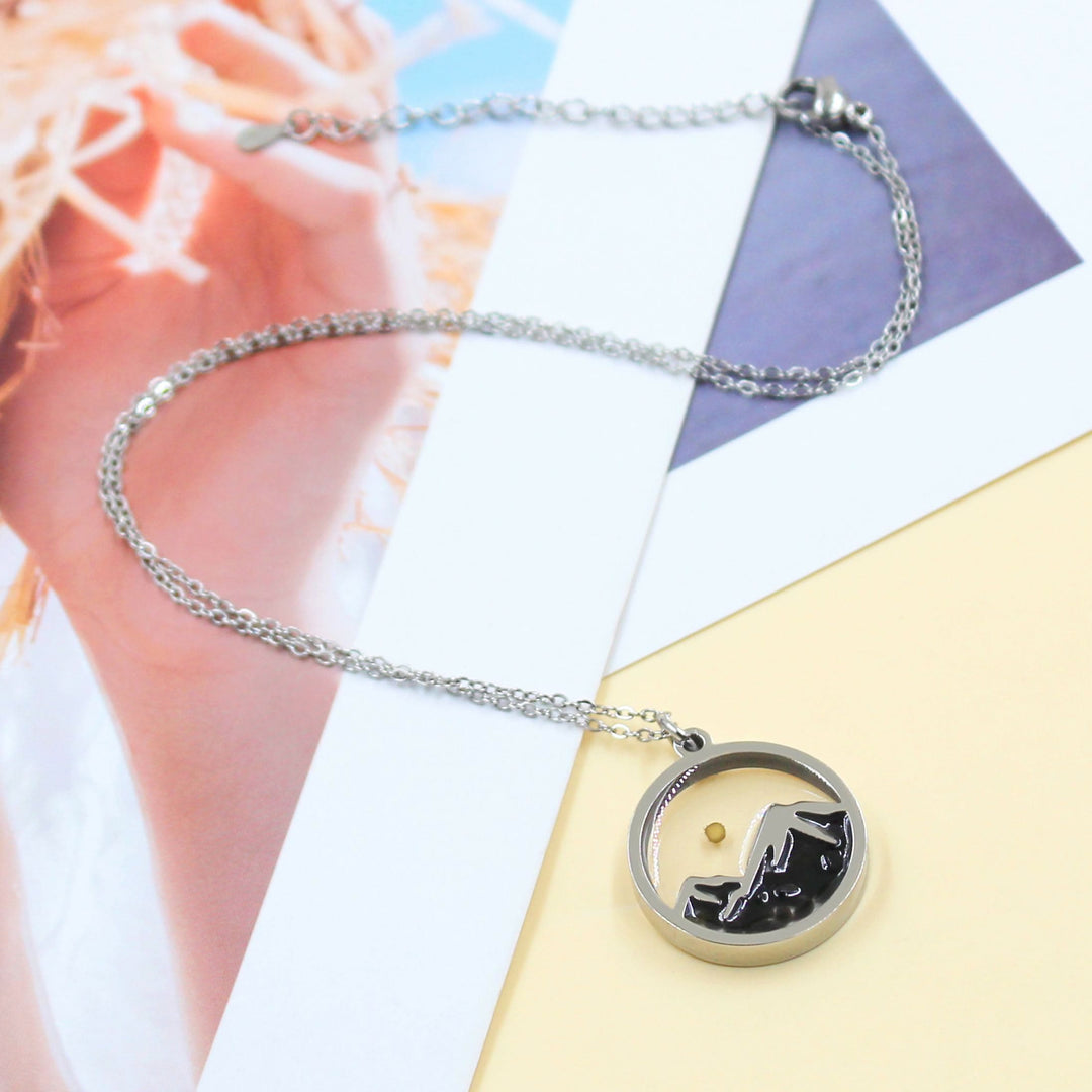 Multi-Gemstone Mustard Seed Mountain Necklace: A Symbol of Faith That Moves Mountains