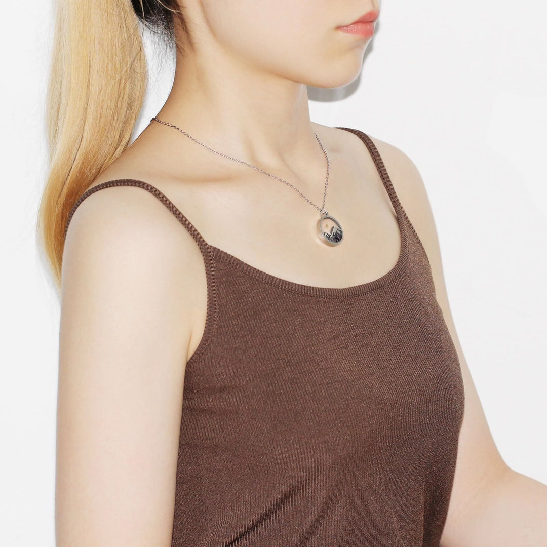 Multi-Gemstone Mustard Seed Mountain Necklace: A Symbol of Faith That Moves Mountains