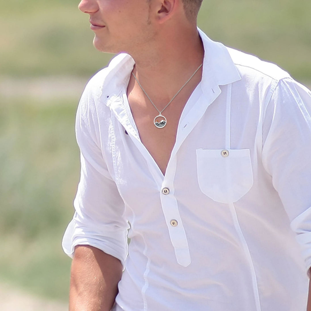 Multi-Gemstone Mustard Seed Mountain Necklace: A Symbol of Faith That Moves Mountains