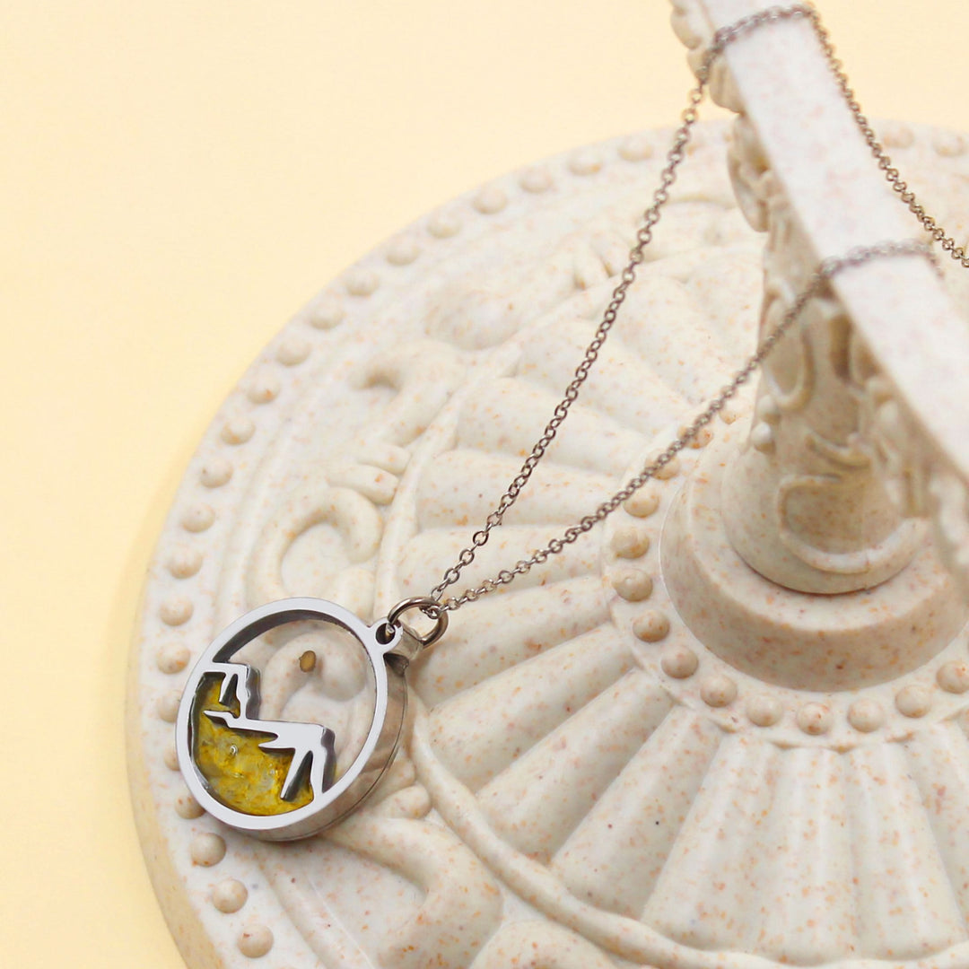 Multi-Gemstone Mustard Seed Mountain Necklace: A Symbol of Faith That Moves Mountains