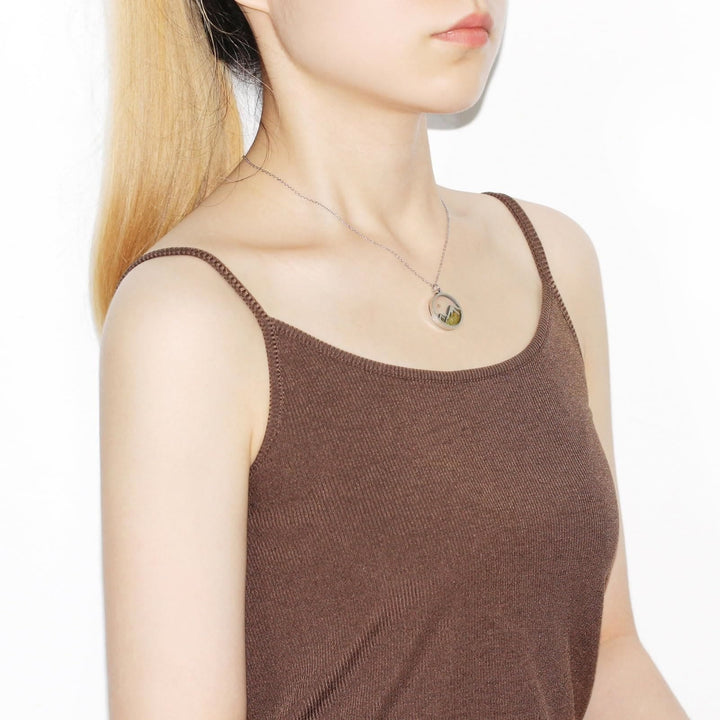 Multi-Gemstone Mustard Seed Mountain Necklace: A Symbol of Faith That Moves Mountains
