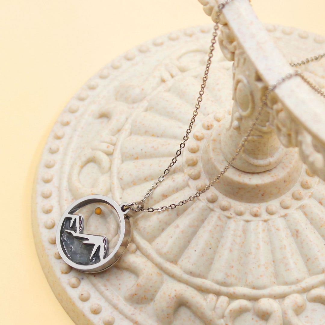 Multi-Gemstone Mustard Seed Mountain Necklace: A Symbol of Faith That Moves Mountains