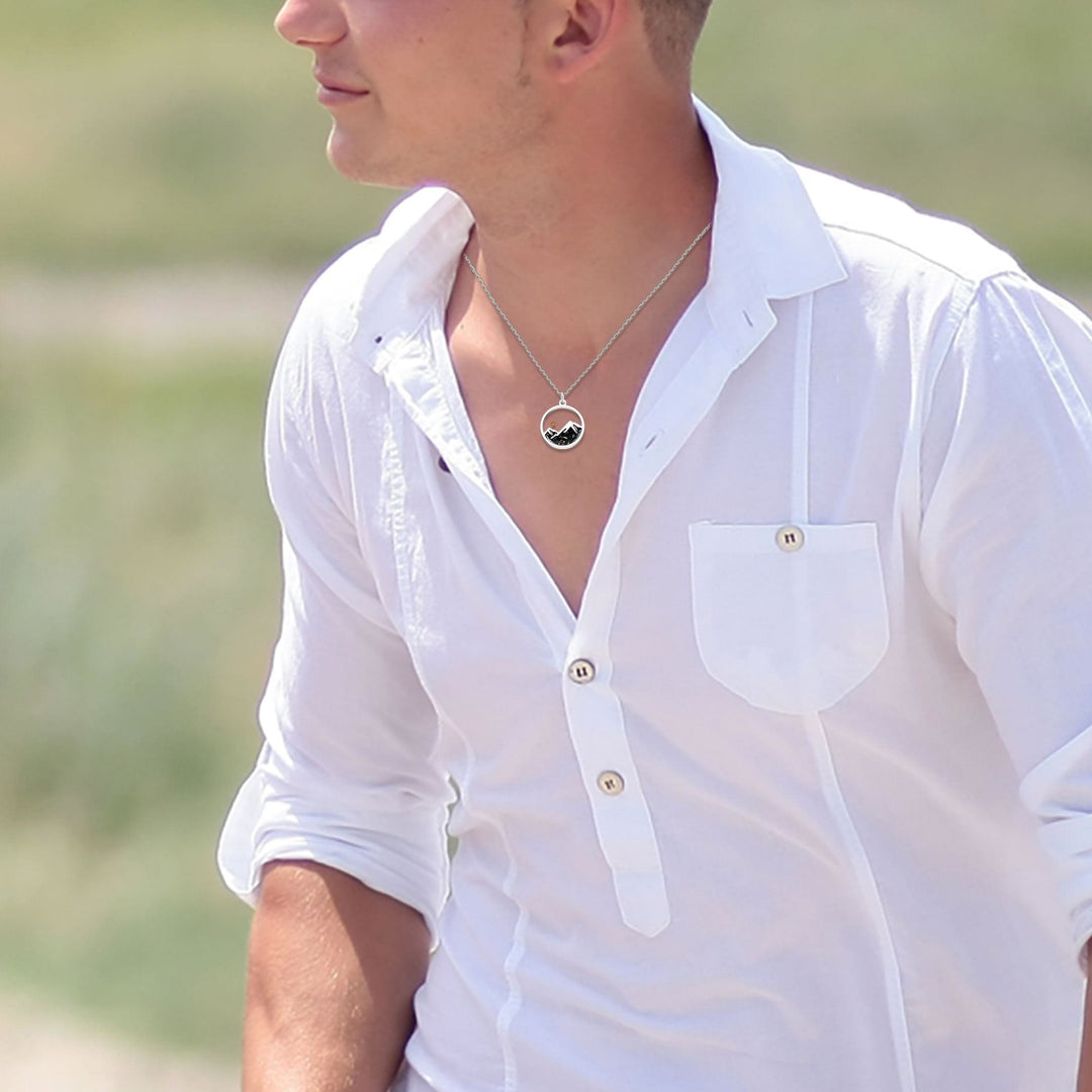 Multi-Gemstone Mustard Seed Mountain Necklace: A Symbol of Faith That Moves Mountains