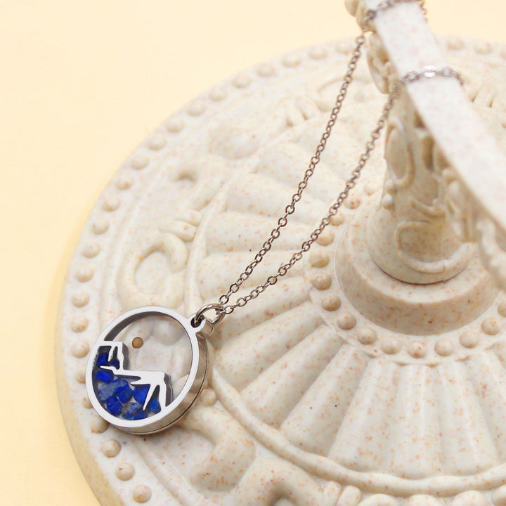Multi-Gemstone Mustard Seed Mountain Necklace: A Symbol of Faith That Moves Mountains