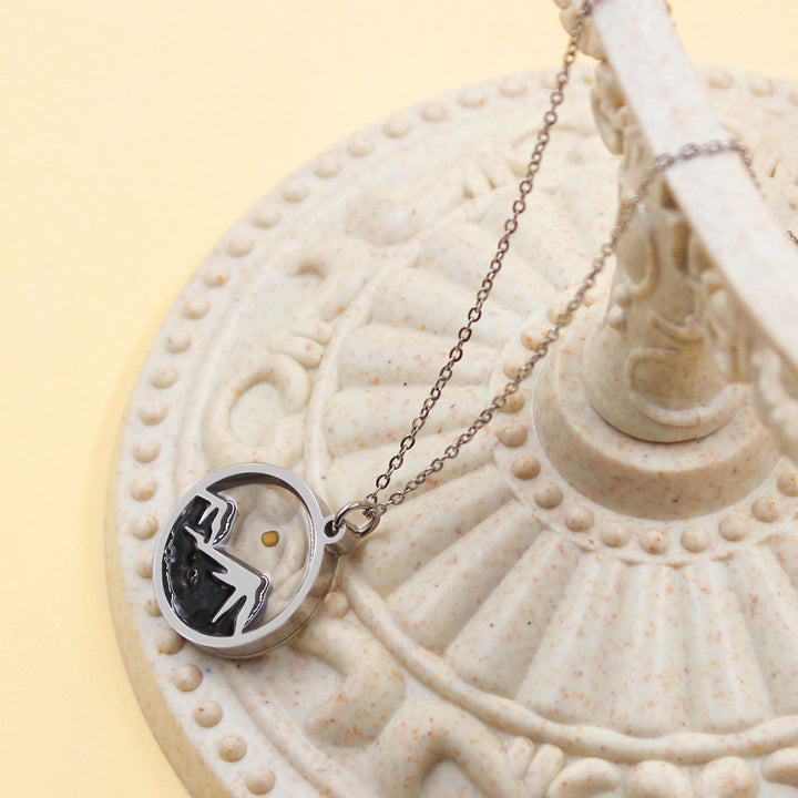Multi-Gemstone Mustard Seed Mountain Necklace: A Symbol of Faith That Moves Mountains
