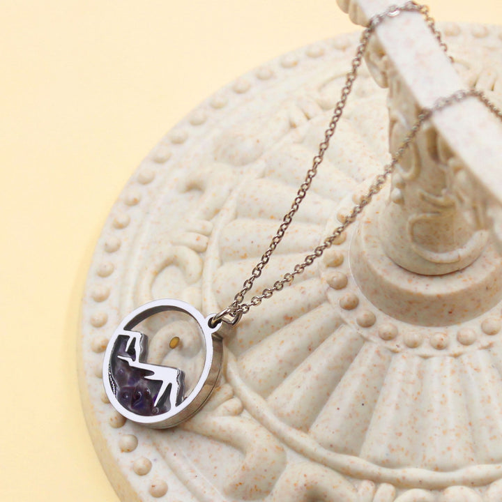 Multi-Gemstone Mustard Seed Mountain Necklace: A Symbol of Faith That Moves Mountains