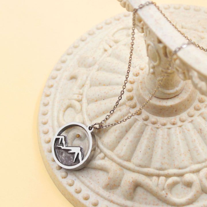 Multi-Gemstone Mustard Seed Mountain Necklace: A Symbol of Faith That Moves Mountains