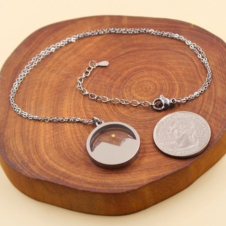 Multi-Gemstone Mustard Seed Mountain Necklace: A Symbol of Faith That Moves Mountains