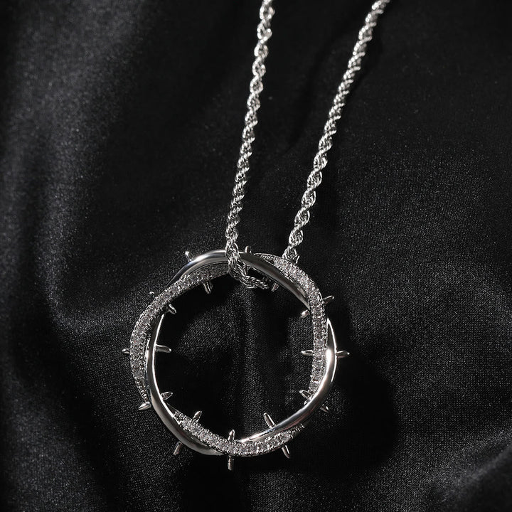 Crown of Thorns Zircon Necklace: A Symbol of Christ’s Redemptive Sacrifice
