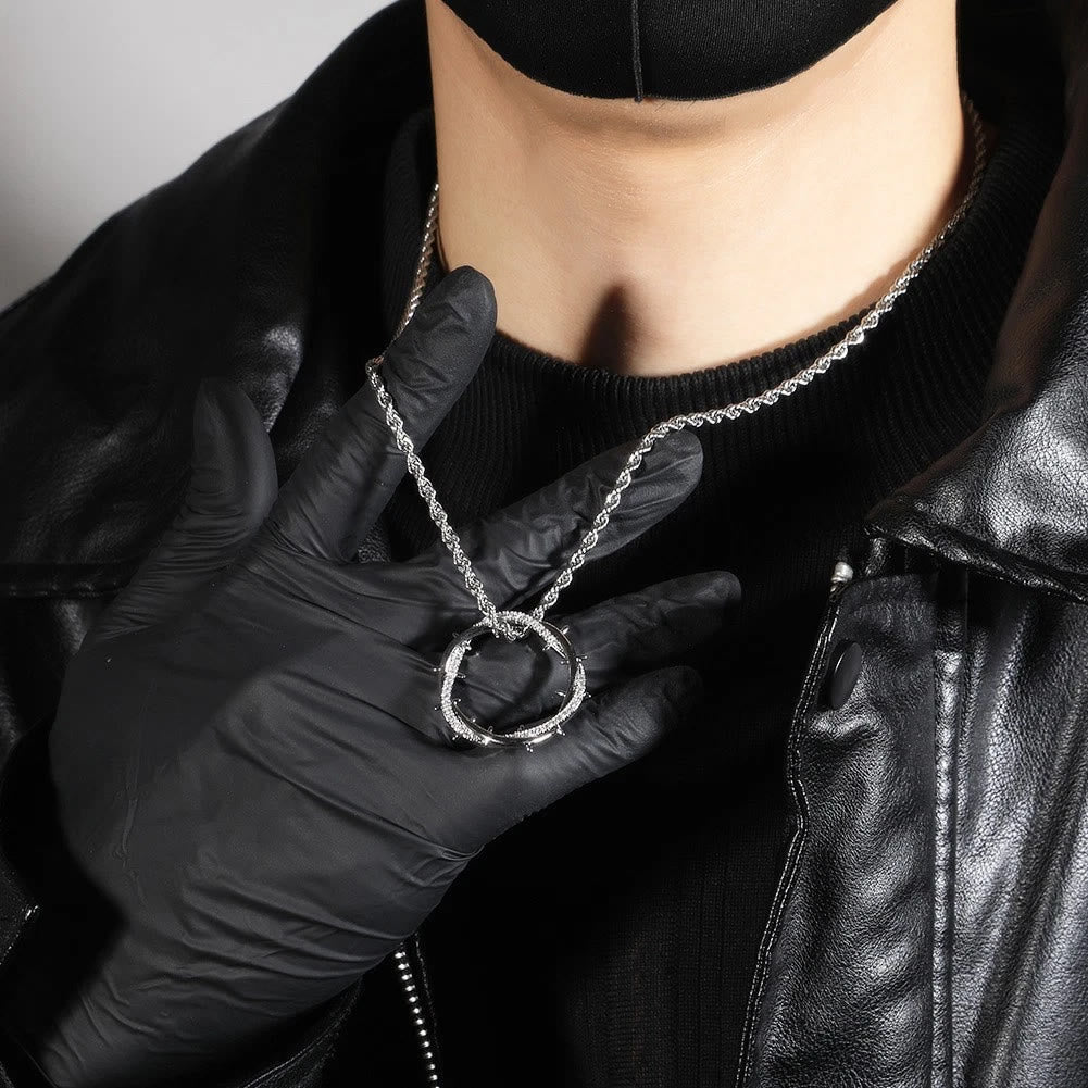 Crown of Thorns Zircon Necklace: A Symbol of Christ’s Redemptive Sacrifice