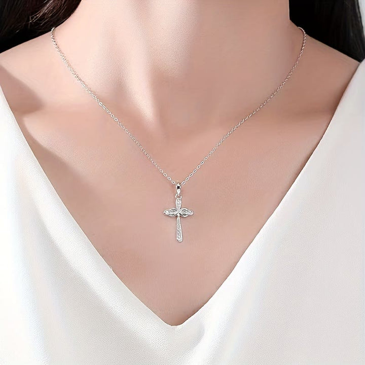 Infinity Cross Zircon Necklace: A Symbol of Christ’s Everlasting Love