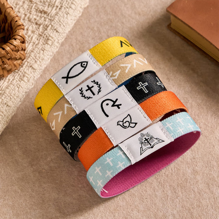 NFC Sacred Symbol Wristband: Unlocking Daily Divine Verses with a Tap