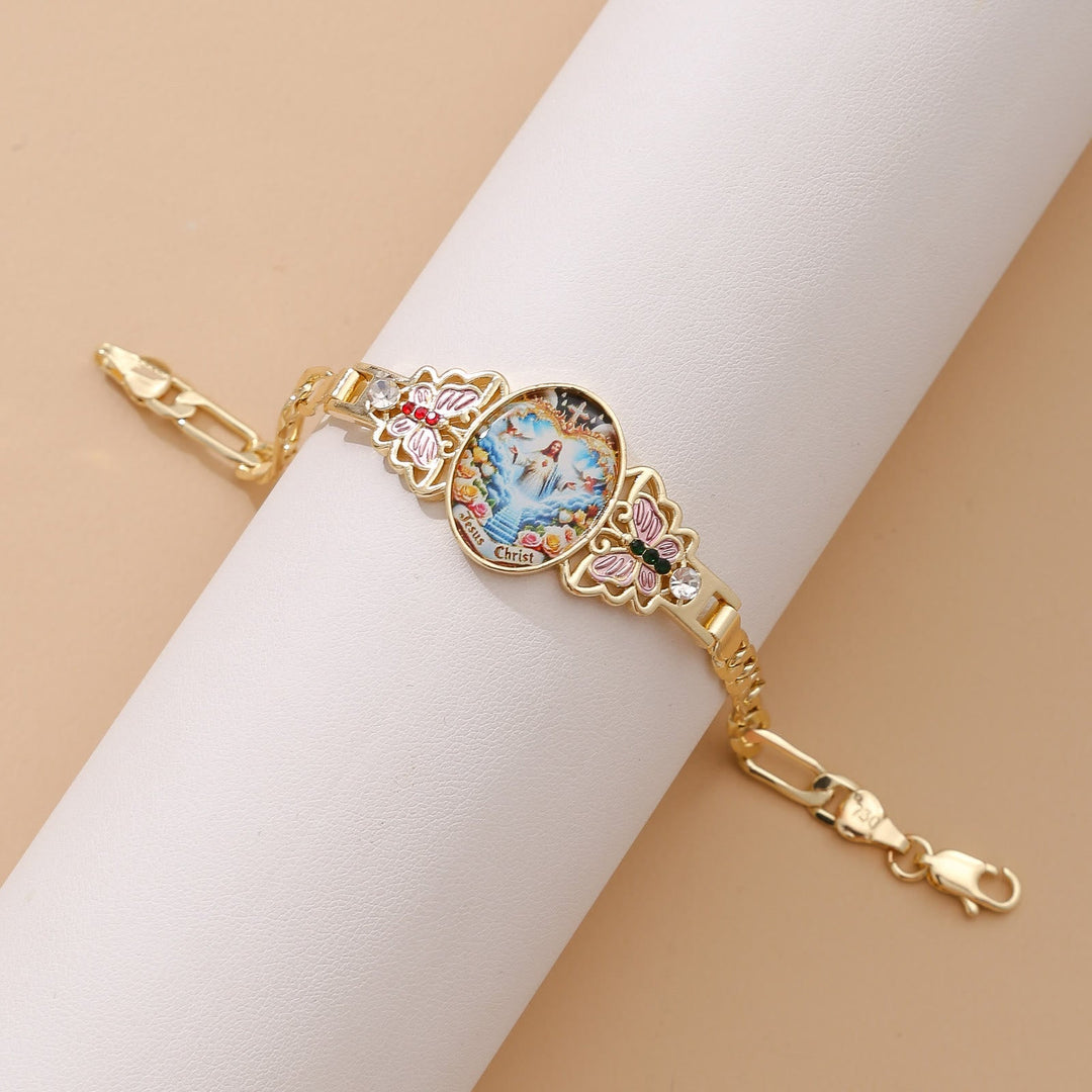 Jesus Christ & Butterfly Bracelet: Elevating Daily Devotion With Sacred Symbolism
