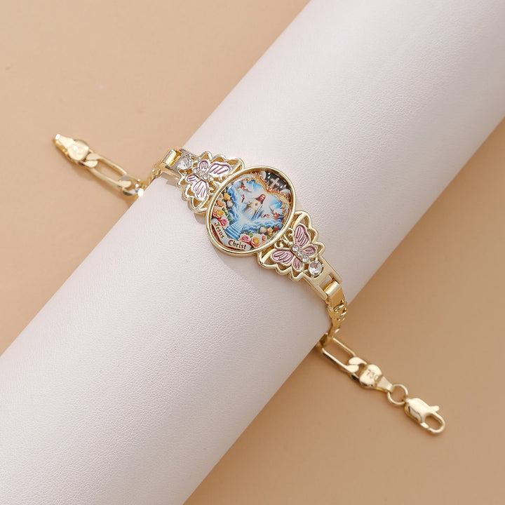 Jesus Christ & Butterfly Bracelet: Elevating Daily Devotion With Sacred Symbolism