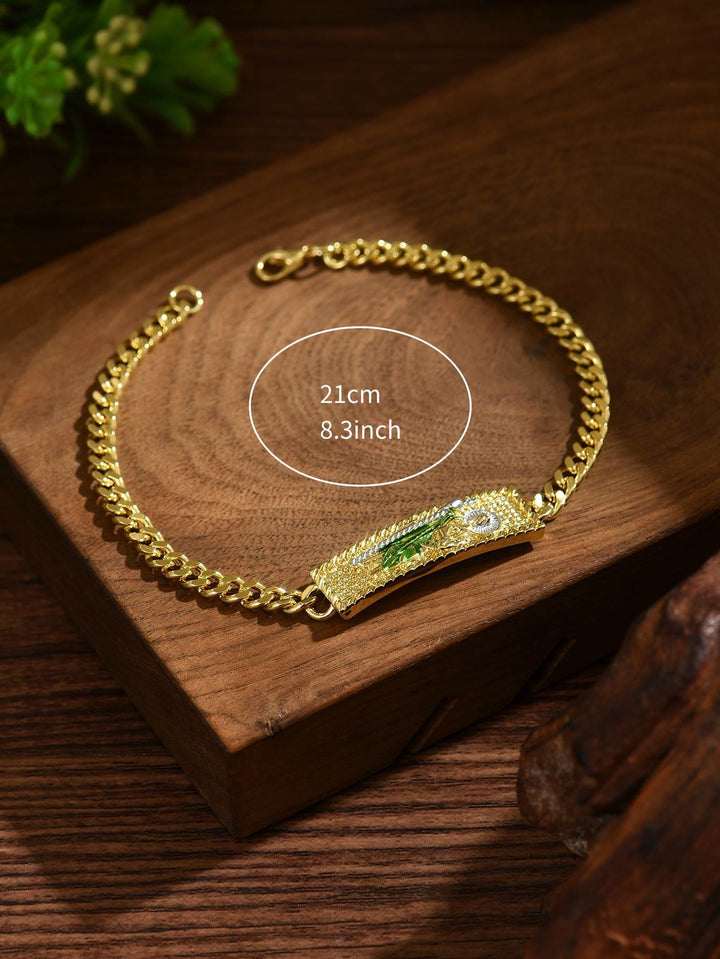 St. Jude Copper-Plated Bracelet Collection: Emblem of Divine Hope & Miraculous Grace