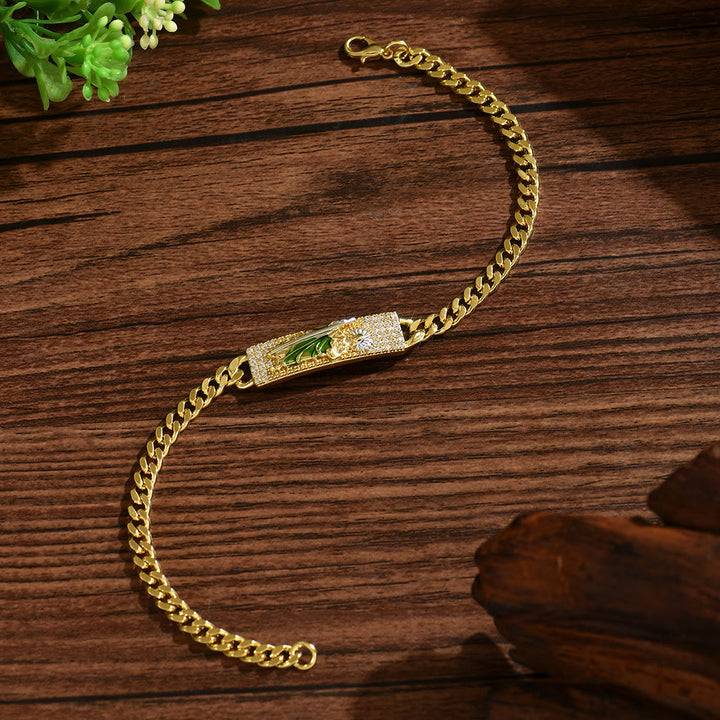 St. Jude Copper-Plated Bracelet Collection: Emblem of Divine Hope & Miraculous Grace