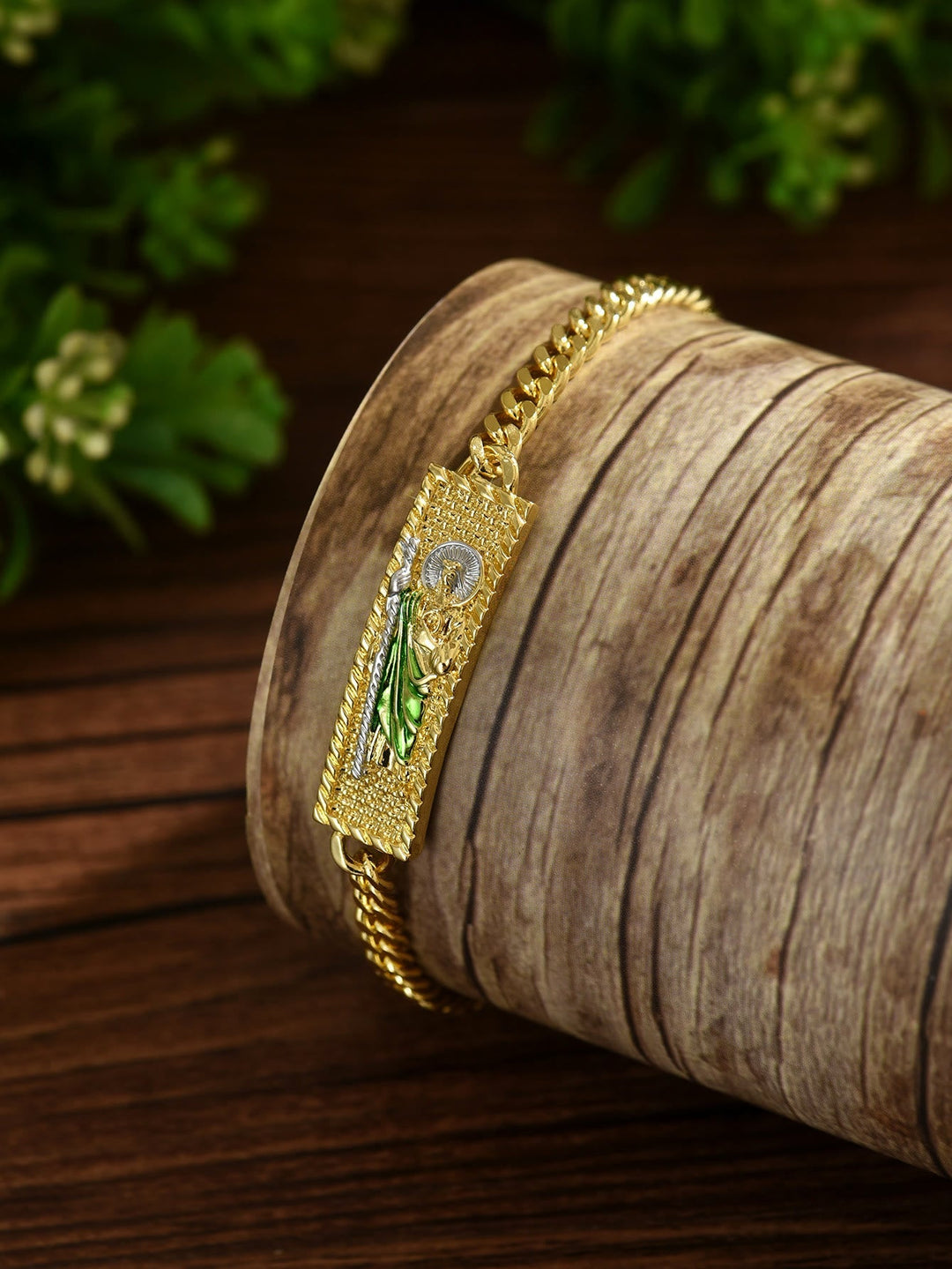 St. Jude Copper-Plated Bracelet Collection: Emblem of Divine Hope & Miraculous Grace