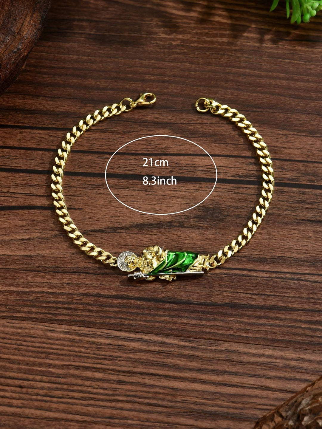 St. Jude Copper-Plated Bracelet Collection: Emblem of Divine Hope & Miraculous Grace