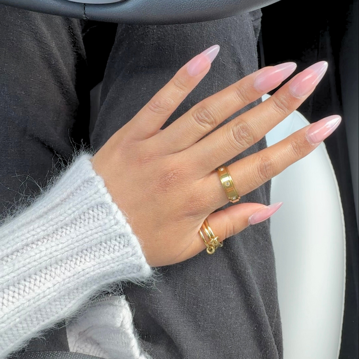 Aria Interlocking Anxiety Ring