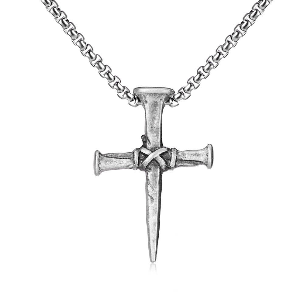 Stigmata Cross Necklace