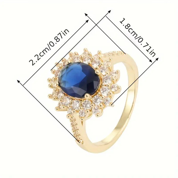 Vionne Sapphirae Ring | Gold