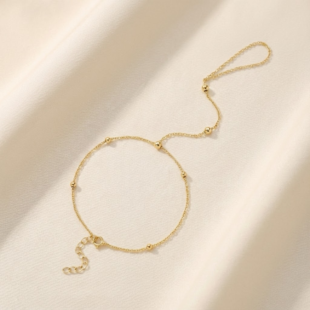 Liora Bead Hand Chain