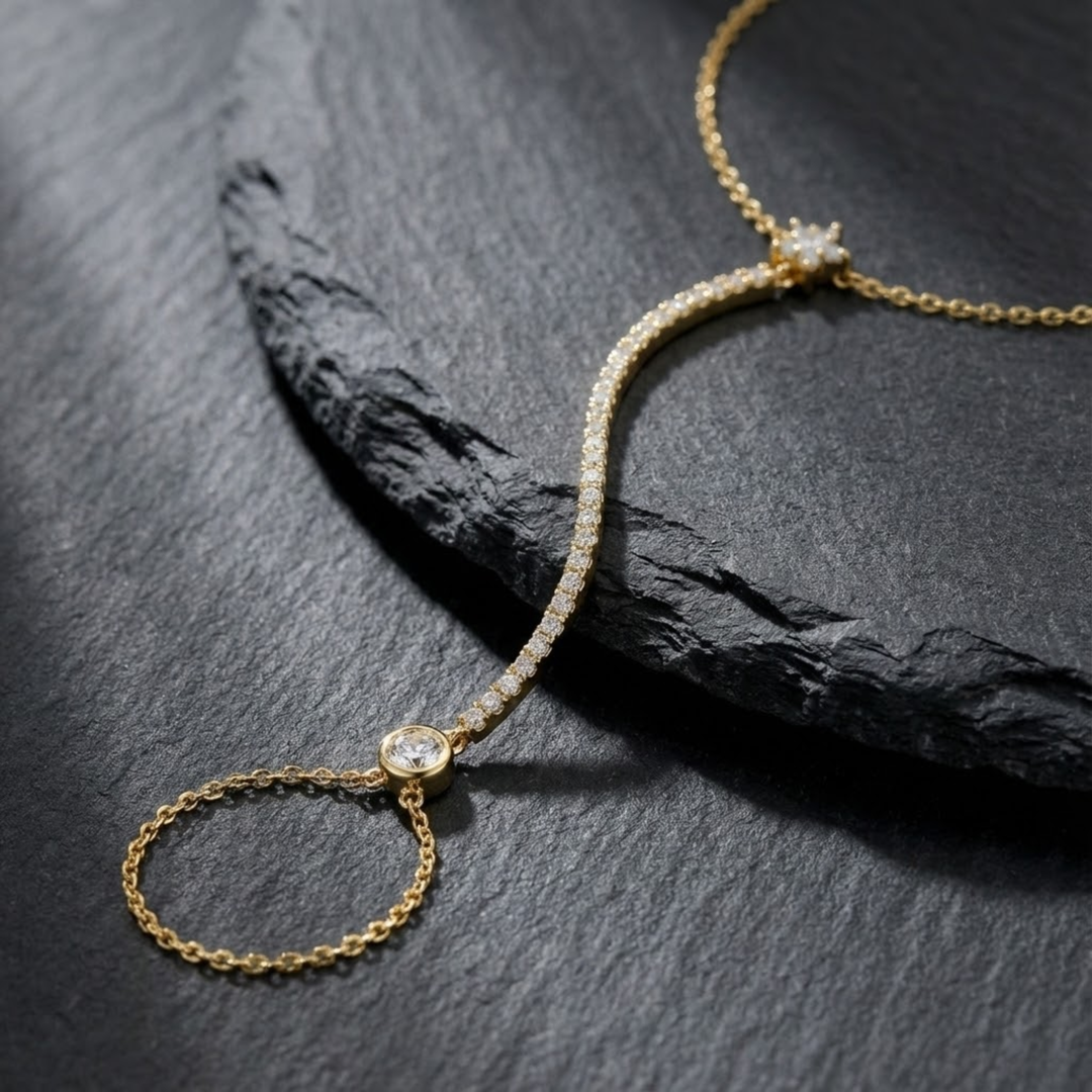 Alira Cascade Hand Chain