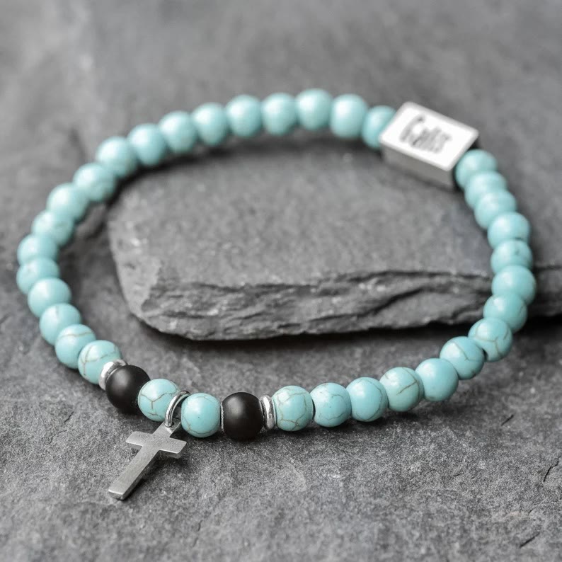 Blessing Turquoise Stretch Bracelet