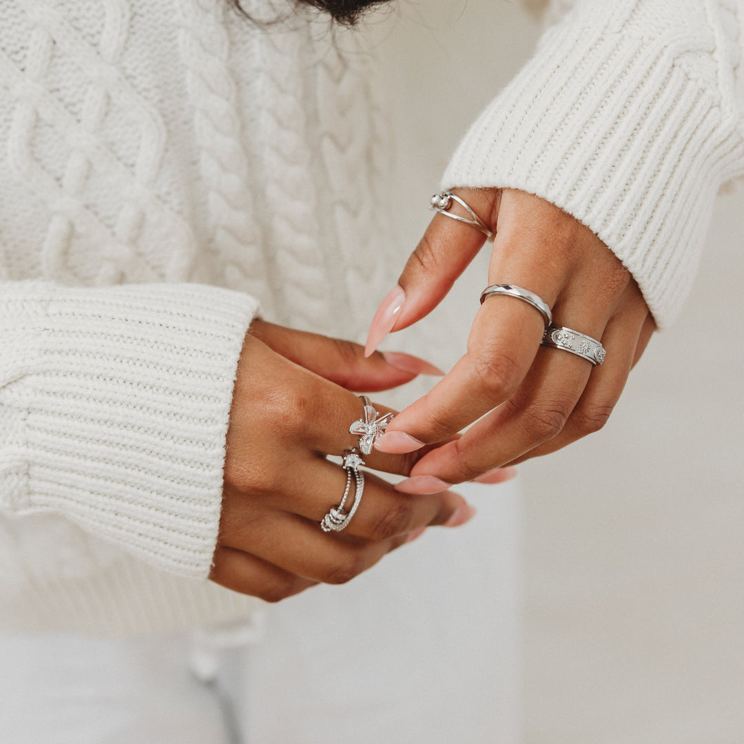 Balance Slider Anxiety Ring