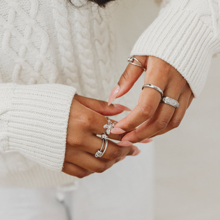 Balance Slider Anxiety Ring