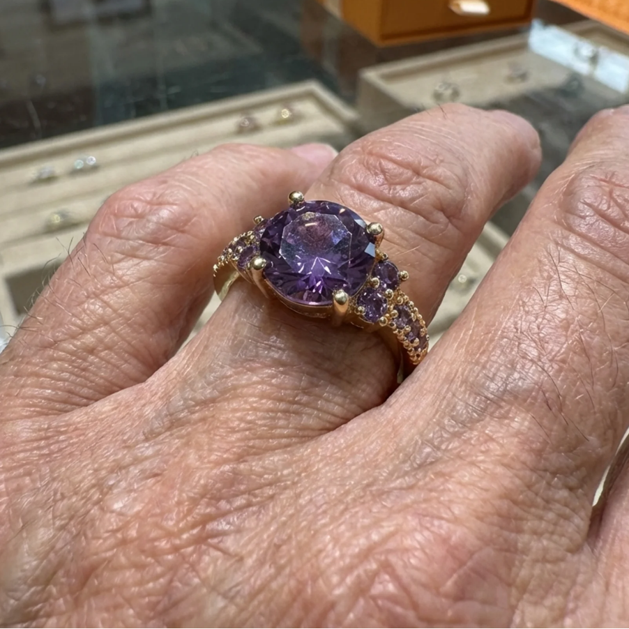 Celia Virelyn Ring | Rose Gold