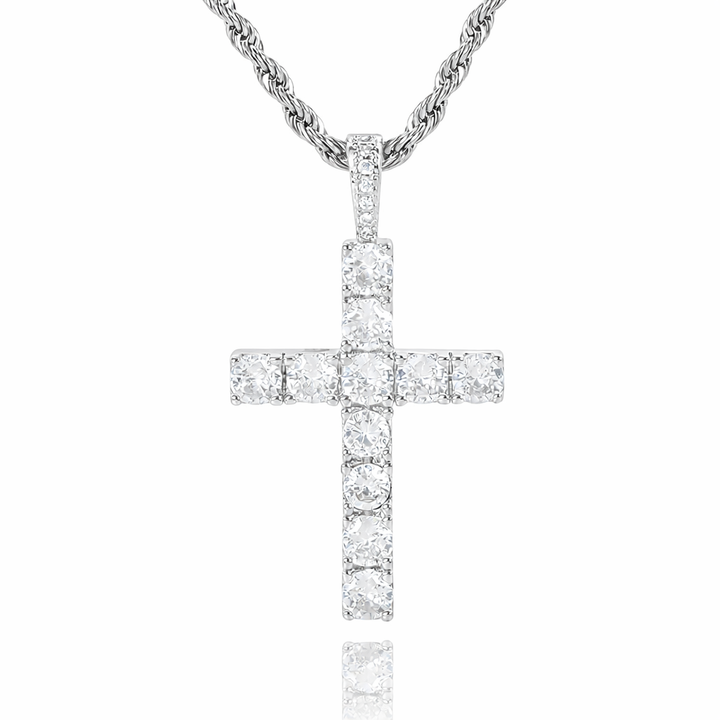 Cross necklace | Gold