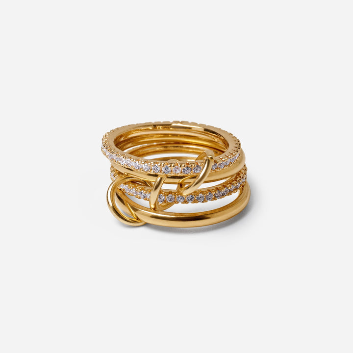 Forever Interlocking Anxiety Ring