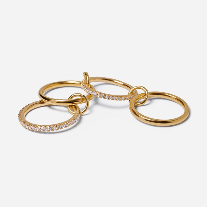 Forever Interlocking Anxiety Ring