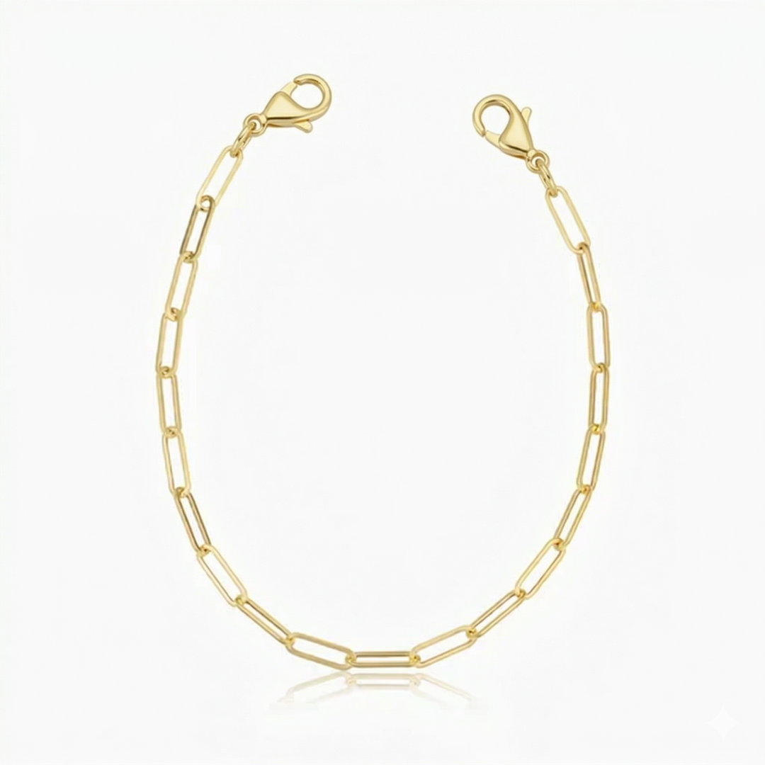 Venice Link Bracelet | Gold